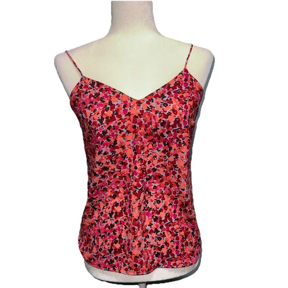 Nine West Women Extra Small Camisole Multicolor Dots Going Out Lightweight Boho - Picture 1 of 7